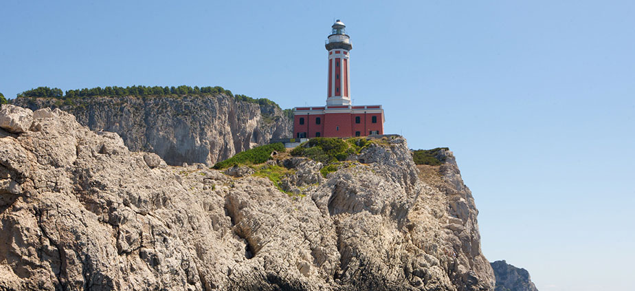 The Punta Carena lighthouse