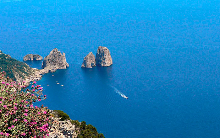 boat tours around capri italy