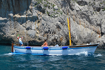 Clients of Gianni's Boat, Italy