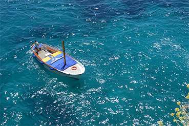 Clients of Gianni's Boat, Italy