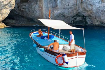 Clients of Gianni's Boat, Italy