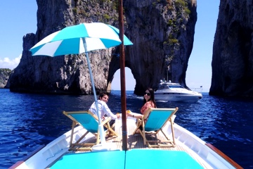 Clients of Gianni's Boat, Italy