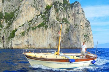 Clients of Gianni's Boat, Italy