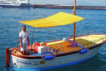 Clients of Gianni's Boat, Italy