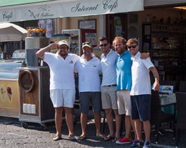 Meeting point in Capri: Bar Gabbiano